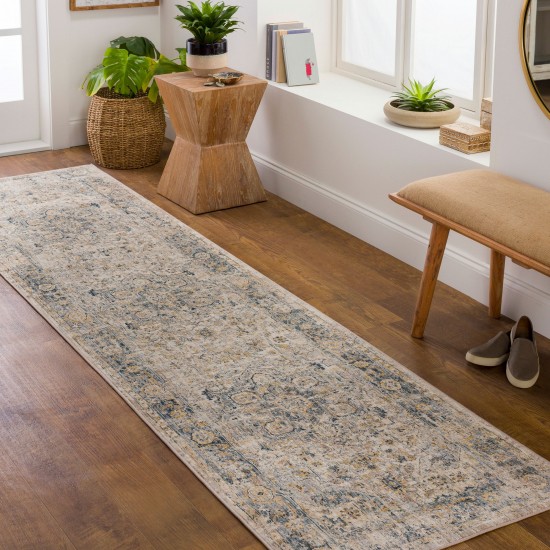 Surya Aspendos Rug 2'7" X 7'3" In Denim