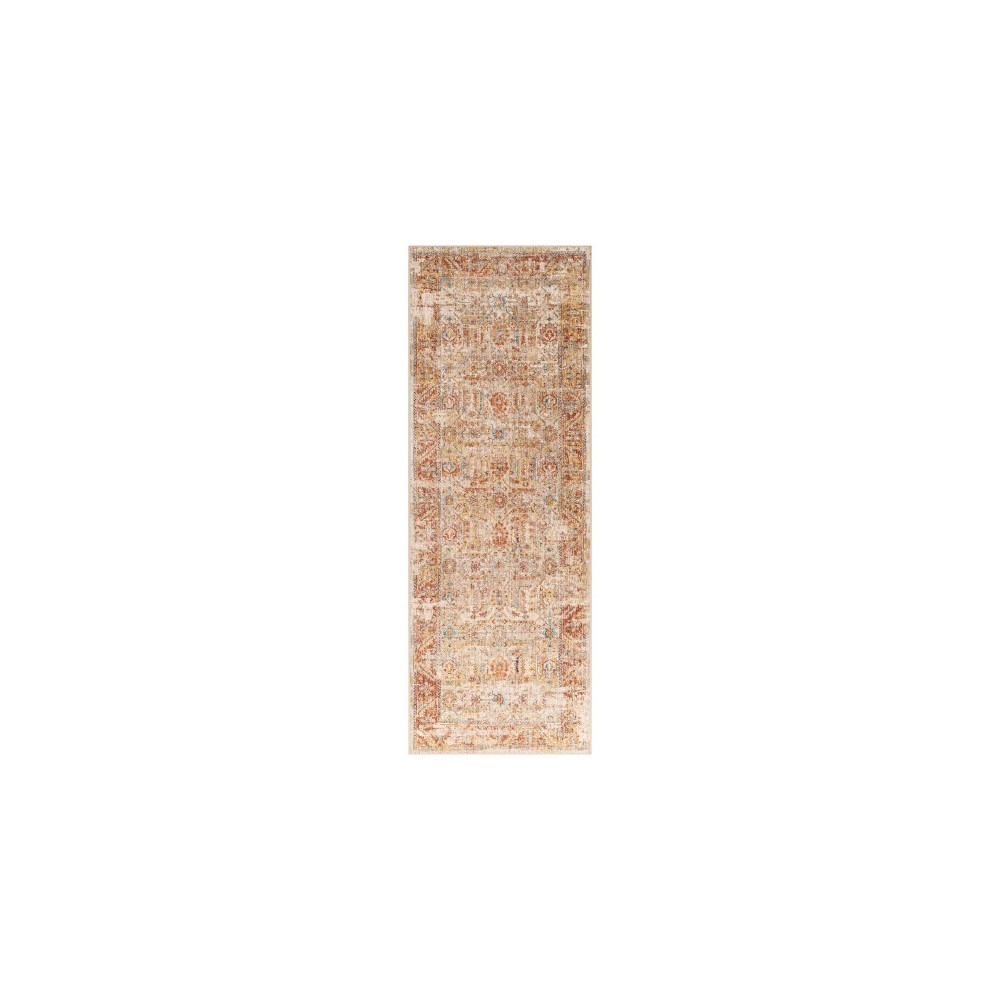 Surya Aspendos Rug 2'7" X 7'3" In Dusty Pink