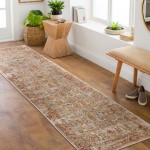 Surya Aspendos Rug 2'7" X 7'3" In Dusty Pink