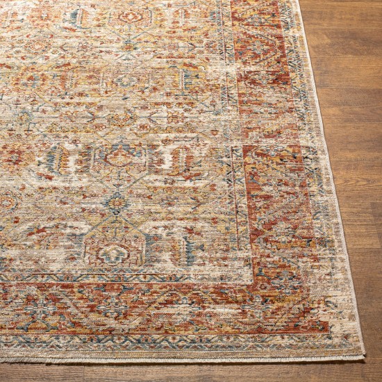 Surya Aspendos Rug 6'7" X 9'6" In Dusty Pink