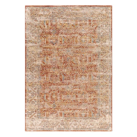 Surya Aspendos Rug 2' X 3' - Brick Red, Burgundy