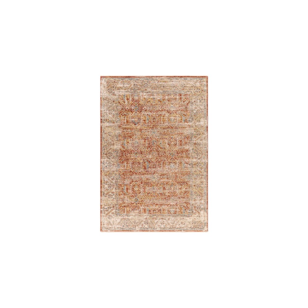 Surya Aspendos Rug 2' X 3' - Brick Red, Burgundy