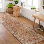 Surya Aspendos Rug 2'7" X 7'3" - Brick Red, Burgundy