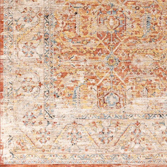 Surya Aspendos Rug 2'7" X 7'3" - Brick Red, Burgundy