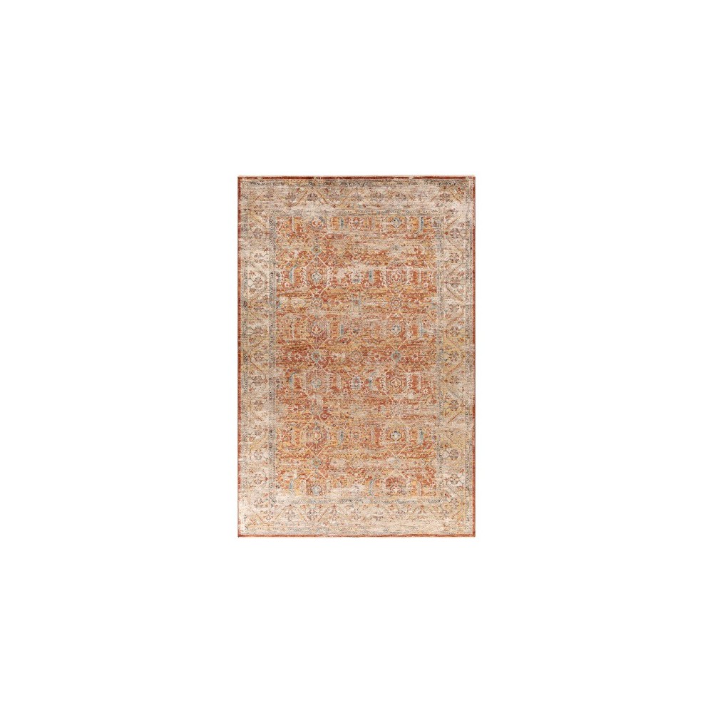 Surya Aspendos Rug 6'7" X 9'6" - Brick Red, Burgundy Surya Aspendos Rug 6'7" X 9'6" - Brick Red, Burgundy