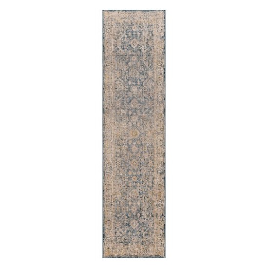 Surya Aspendos Dark Blue Rug 2'7" X 10'