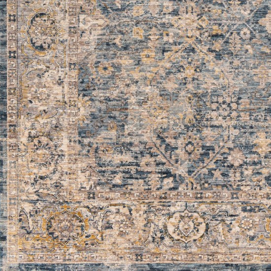 Surya Aspendos Dark Blue Rug 2'7" X 10'