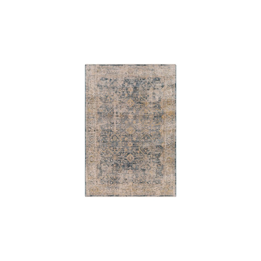 Surya Aspendos Dark Blue Rug 5' X 7'5" Surya Aspendos Dark Blue Rug 5' X 7'5"