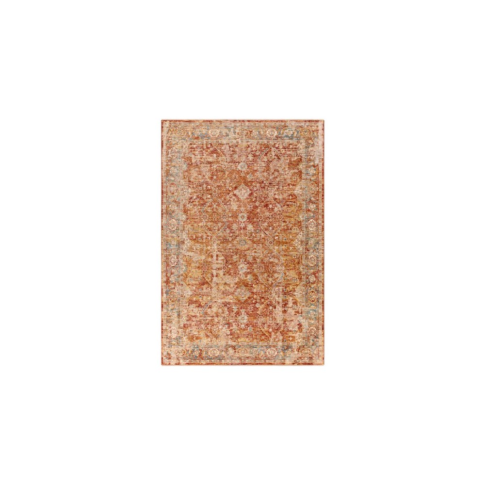 Surya Aspendos Burgundy Rug 6'7" X 9'6" Surya Aspendos Burgundy Rug 6'7" X 9'6"