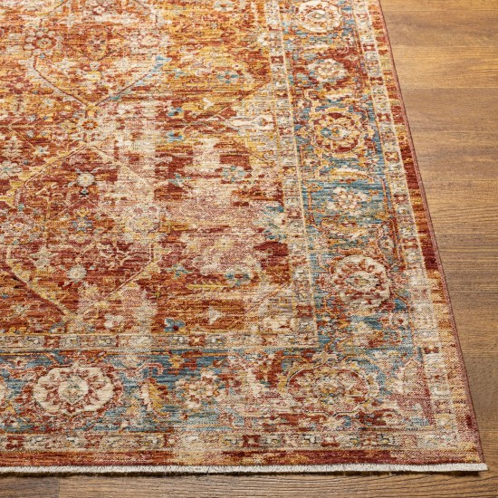 Surya Aspendos Burgundy Rug 6'7" X 9'6"