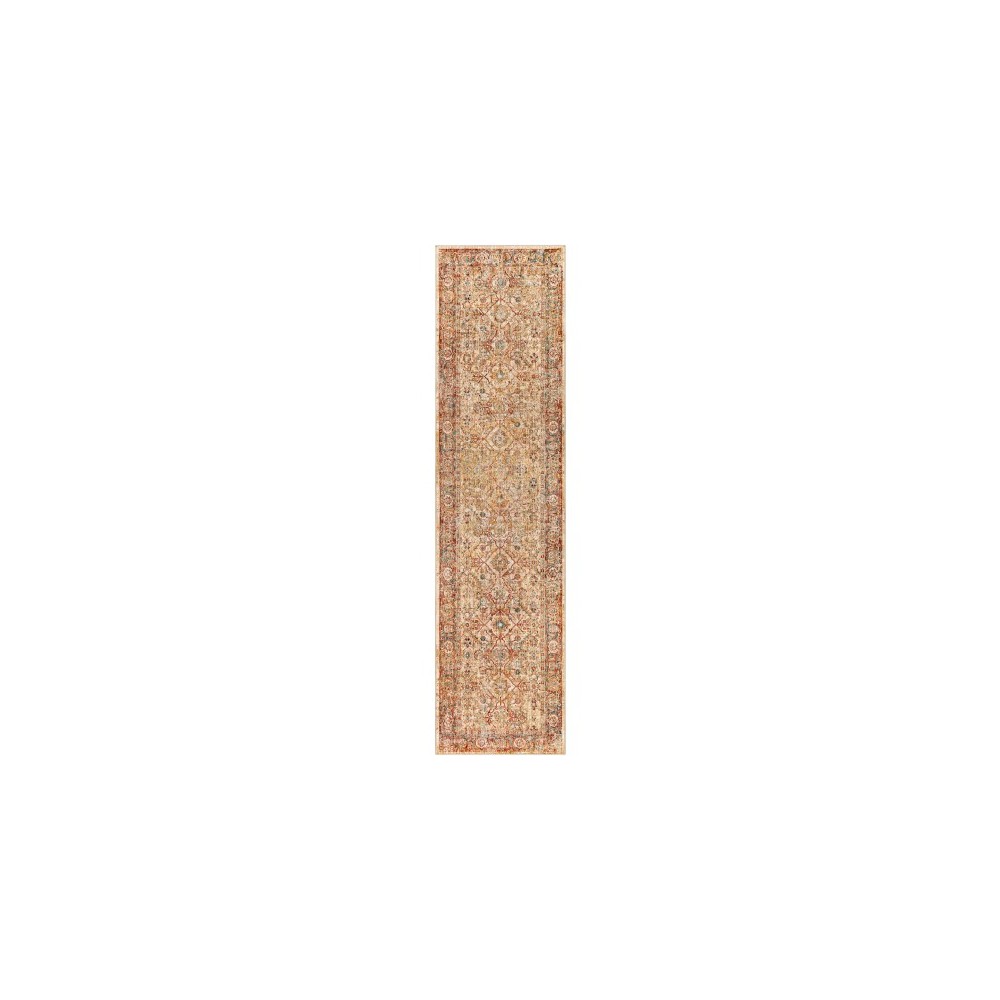 Surya Aspendos Dusty Pink Rug 2'7" X 10' Surya Aspendos Dusty Pink Rug 2'7" X 10'