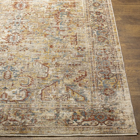 Surya Aspendos Light Gray Rug 2'7" X 7'3"