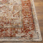 Surya Aspendos Rug 7'10" X 10'3" - Brick Red & Teal