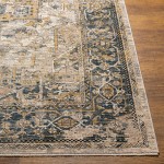 Surya Aspendos Rug 10' X 14' - Teal & Mustard