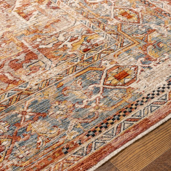Surya Aspendos Brick Red Rug 2' X 3'