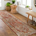 Surya Aspendos Brick Red Rug 2'7" X 10'