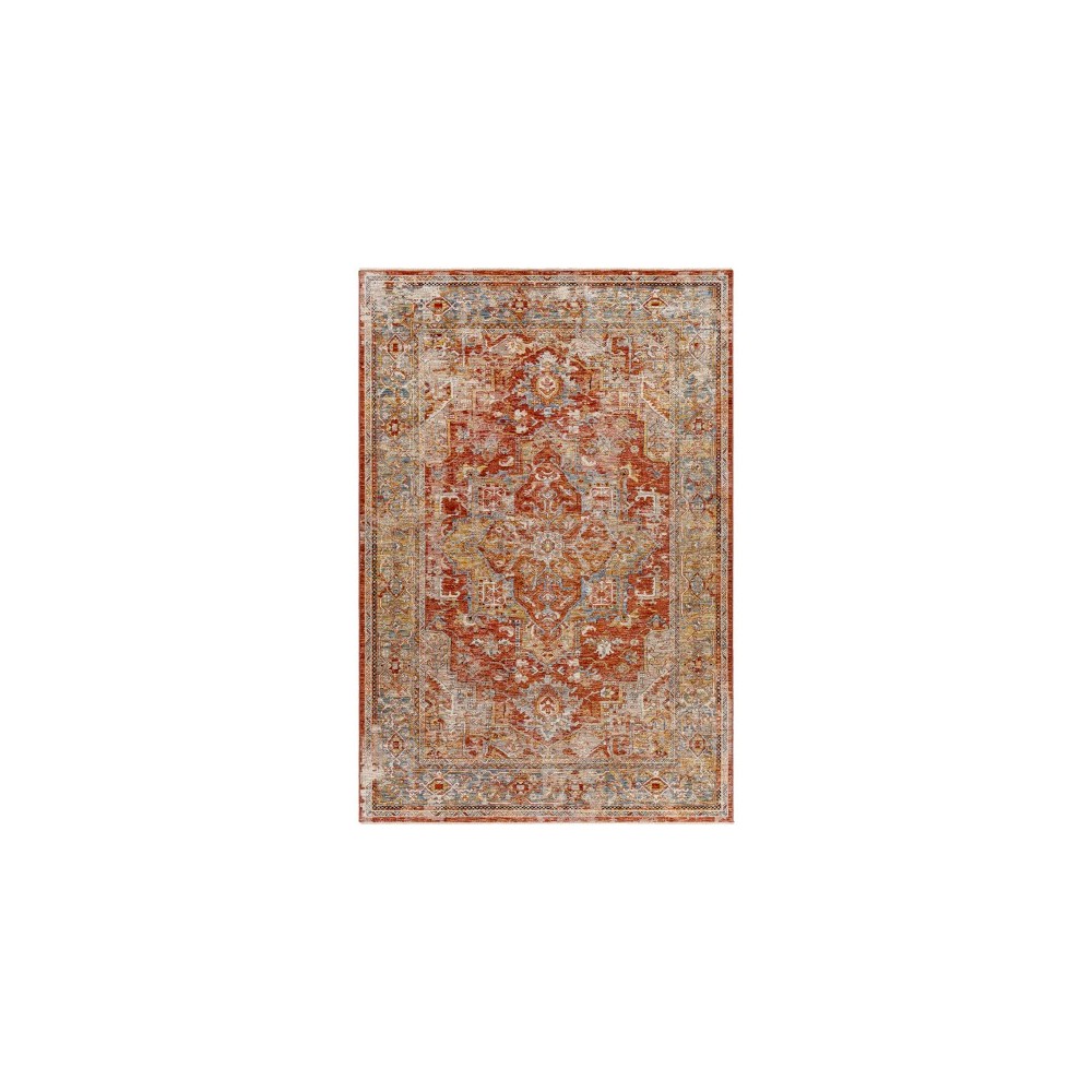 Surya Aspendos Brick Red Rug 6'7" X 9'6"