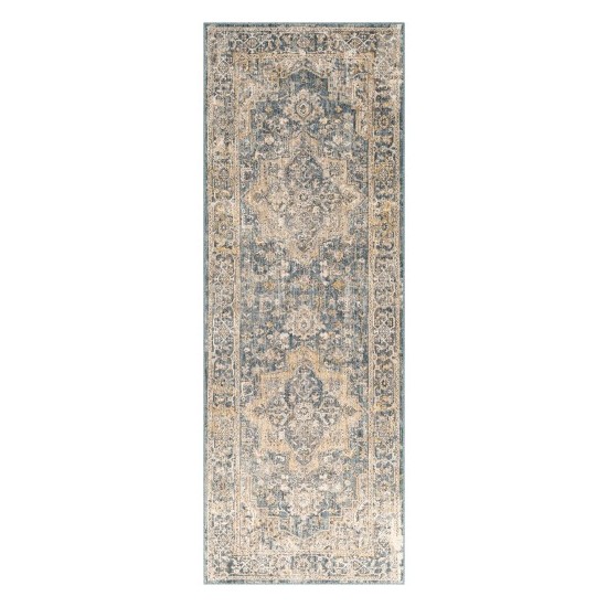 Surya Aspendos Teal Rug 2'7" X 7'3"