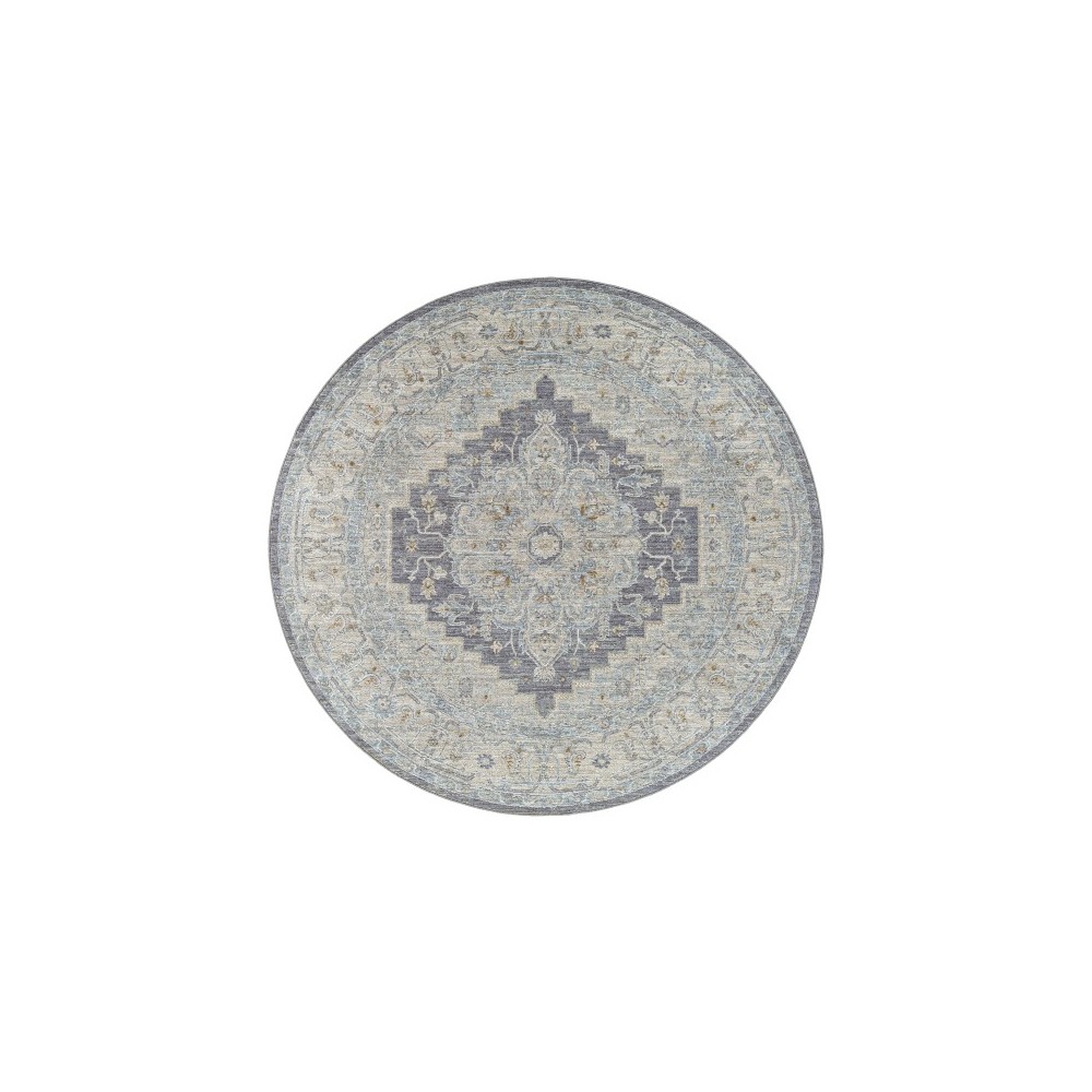 Surya Avant Garde Rug 5'3" Round Gray Surya Avant Garde Rug 5'3" Round Gray