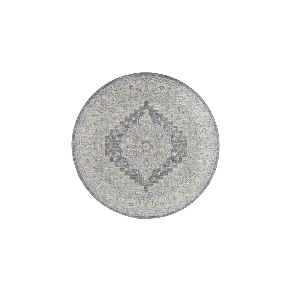 Surya Avant Garde Rug 6'7" Round Gray Surya Avant Garde Rug 6'7" Round Gray