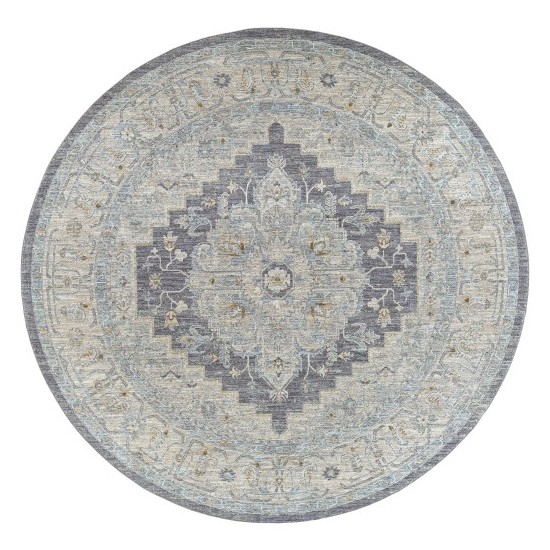 Surya Avant Garde Rug 7'10" Round Gray