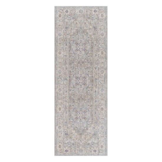 Surya Avant Garde Rug 2'7" X 7'3" Light Gray