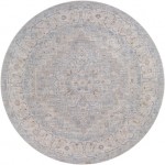 Surya Avant Garde Rug 6'7" Round Light Gray