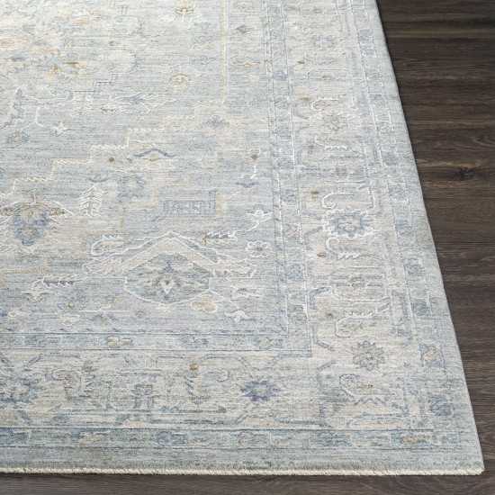 Surya Avant Garde Rug 6'7" Round Light Gray
