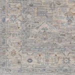 Surya Avant Garde Rug 6'7" Round Light Gray