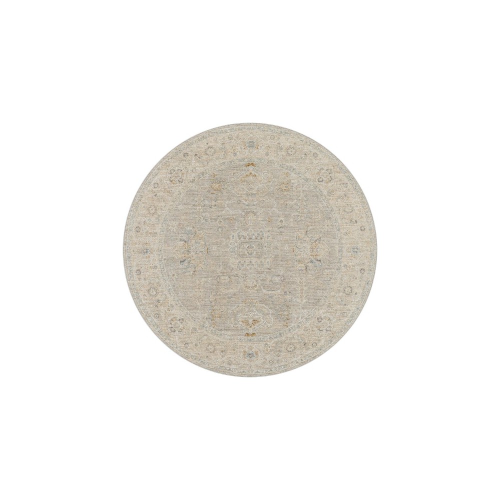 Surya Avant Garde Rug 5'3" Round (Light Gray) Surya Avant Garde Rug 5'3" Round (Light Gray)