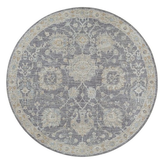 Surya Avant Garde Gray Rug 5'3" Round