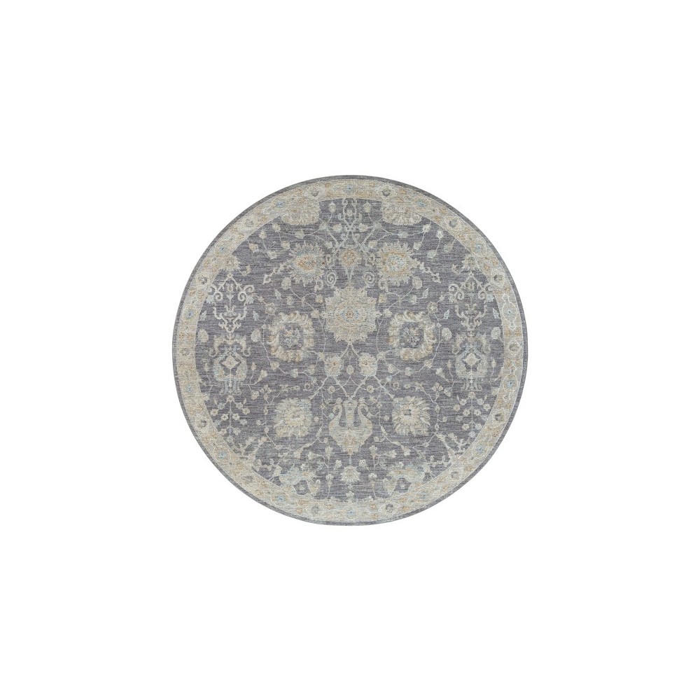 Surya Avant Garde Gray Rug 7'10" Round Surya Avant Garde Gray Rug 7'10" Round