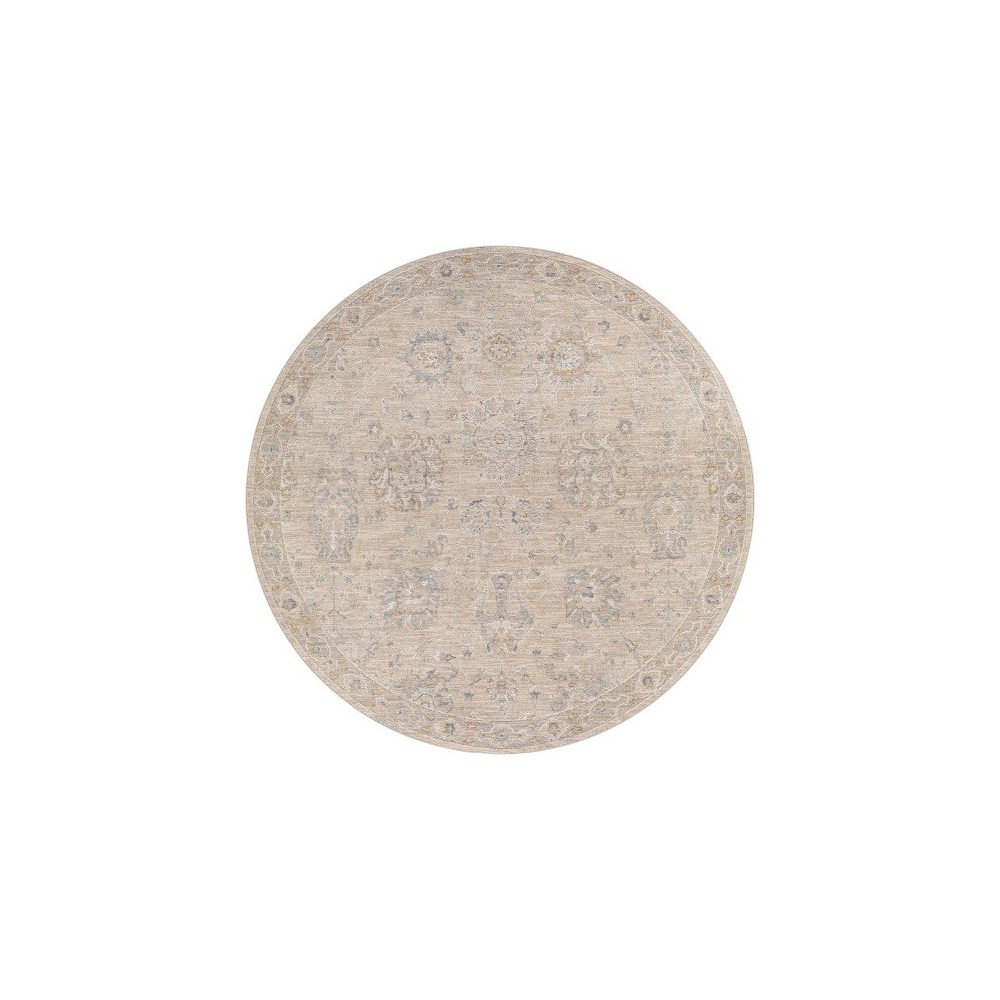 Surya Avant Garde Light Gray Rug 7'10" Round