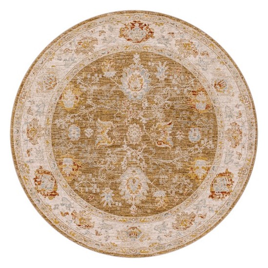 Surya Avant Garde Brown Rug 5'3" Round