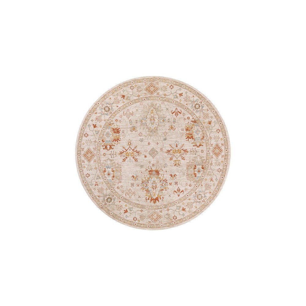 Surya Avant Garde Rug 7'10" Round Brick Red Surya Avant Garde Rug 7'10" Round Brick Red