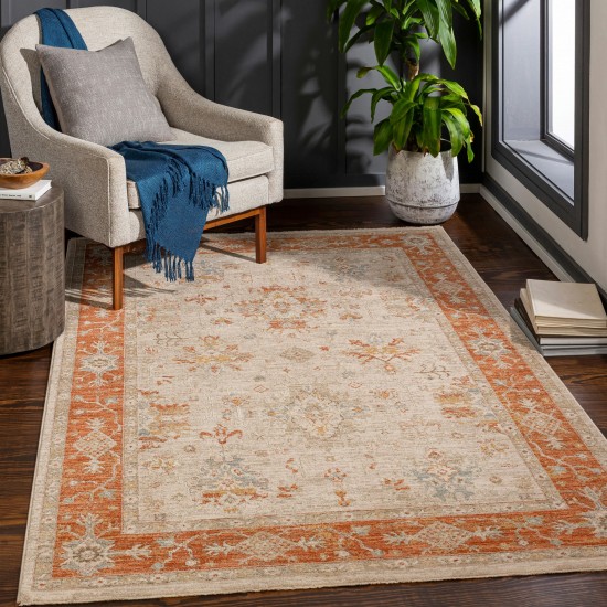 Surya Avant Garde Rug 2'7" X 4' - Brick Red