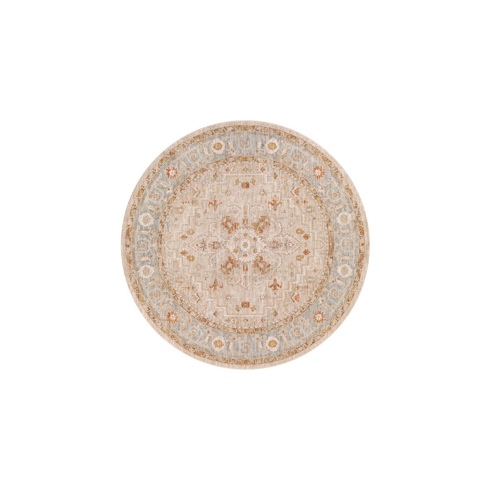 Surya Avant Garde Rug 5'3" Round - Sage, Olive