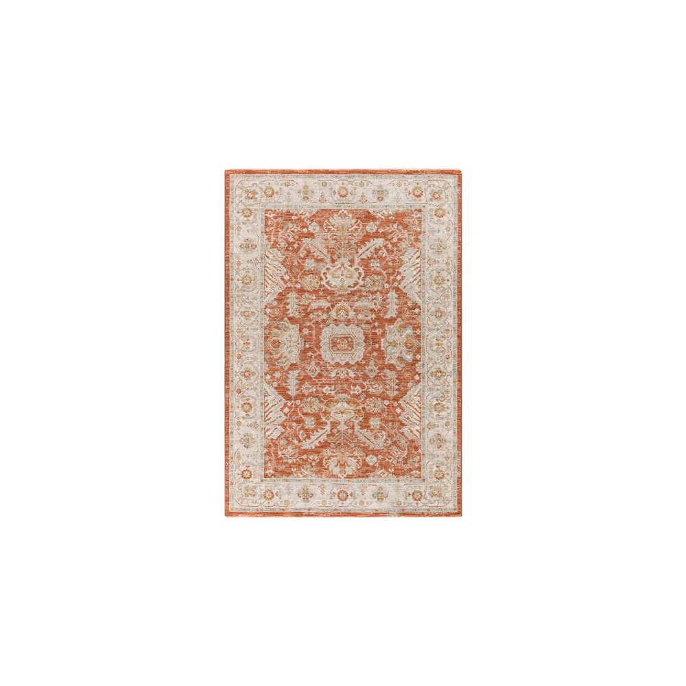 Surya Avant Garde Rug 10' X 14' - Brick Red, Mustard