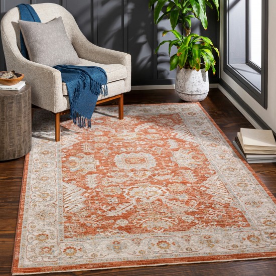 Surya Avant Garde Rug 10' X 14' - Brick Red, Mustard