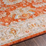 Surya Avant Garde Rug 2'7" X 4' - Brick Red, Mustard