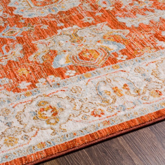 Surya Avant Garde Rug 2'7" X 4' - Brick Red, Mustard