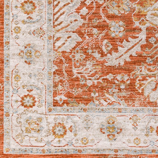 Surya Avant Garde Rug 2'7" X 4' - Brick Red, Mustard