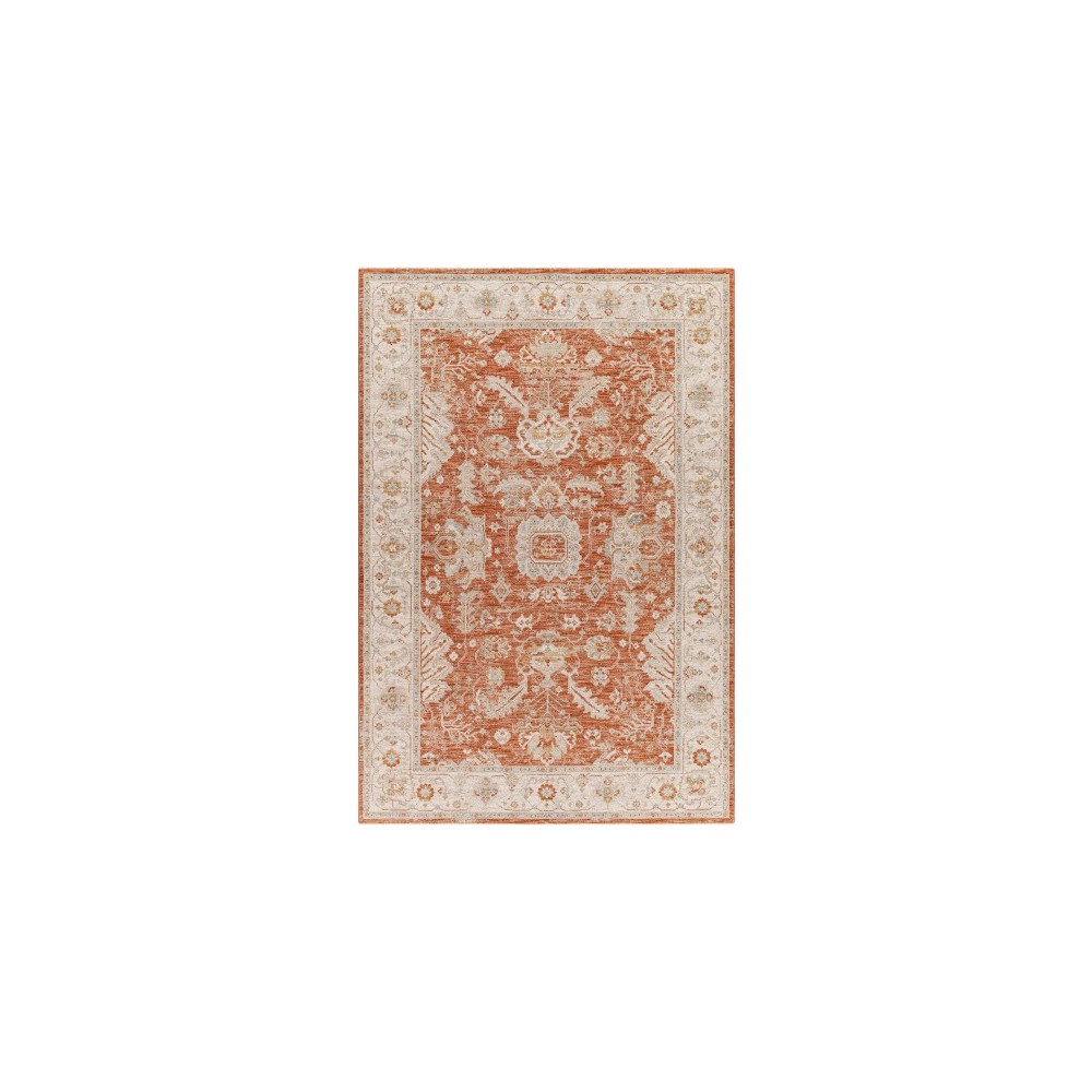 Surya Avant Garde Rug 6'7" X 9'6" - Brick Red, Mustard Surya Avant Garde Rug 6'7" X 9'6" - Brick Red, Mustard