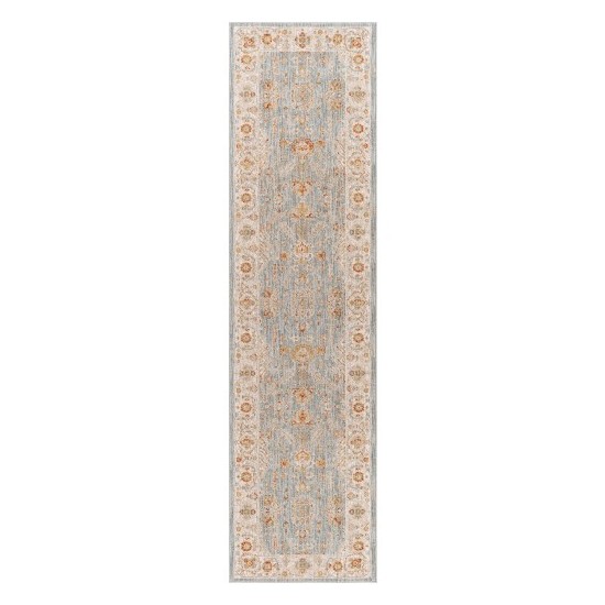 Surya Avant Garde Rug 2'7" X 10' - Denim, Sage