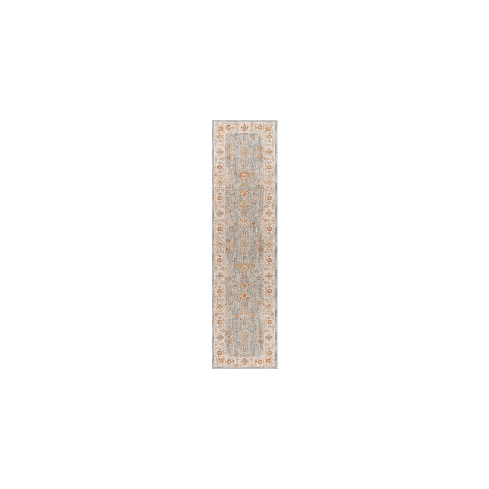 Surya Avant Garde Rug 2'7" X 10' - Denim, Sage