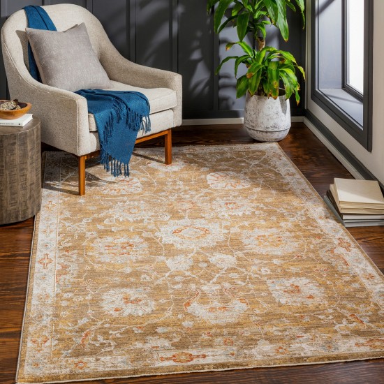 Surya Avant Garde Rug 10' X 14' - Brick Red, Denim