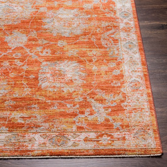 Surya Avant Garde Rug 2'7" X 7'3" - Brick Red, Olive