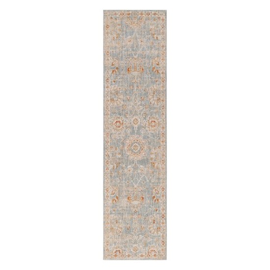 Surya Avant Garde Rug 2'7" X 10' - Denim, Light Gray