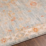 Surya Avant Garde Rug 2'7" X 7'3" - Denim, Light Gray