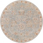 Surya Avant Garde Rug 7'10" Round - Denim, Light Gray